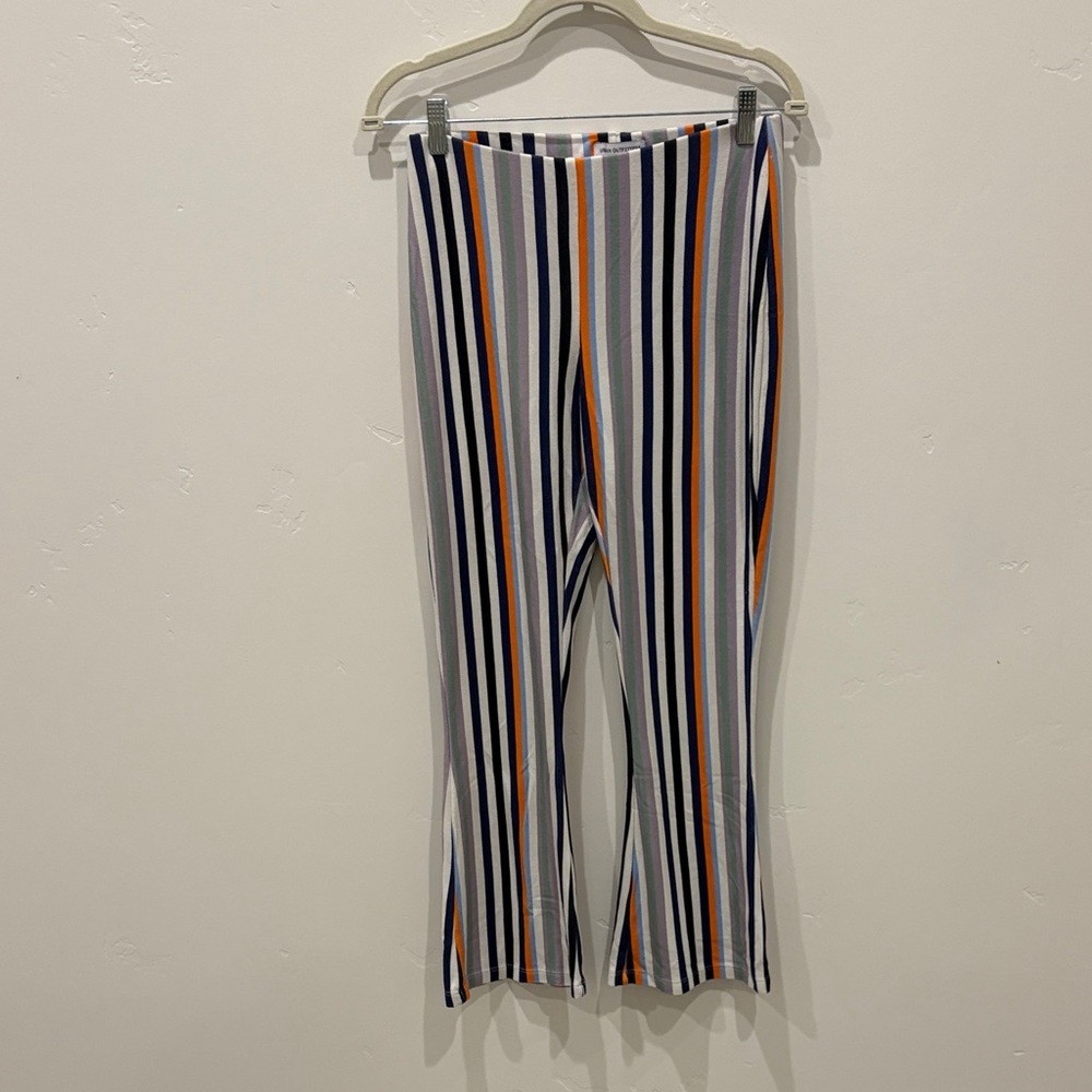 Urban Outfitters Multicolor Striped Flare Pants